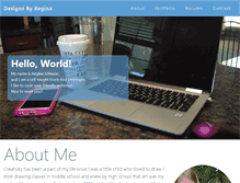 Tablet Screenshot of designsbyregina.com